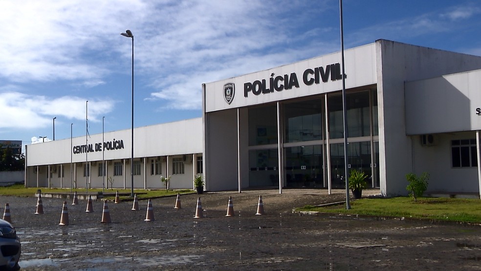 Central de Polícia Civil em João Pessoa �- Foto: Reprodução/TV Cabo Branco