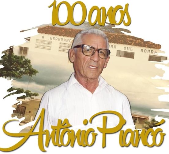 Centenário de nascimento de Antônio Piancó. Foto: Facebook de Fátima Piancó (sua filha)
