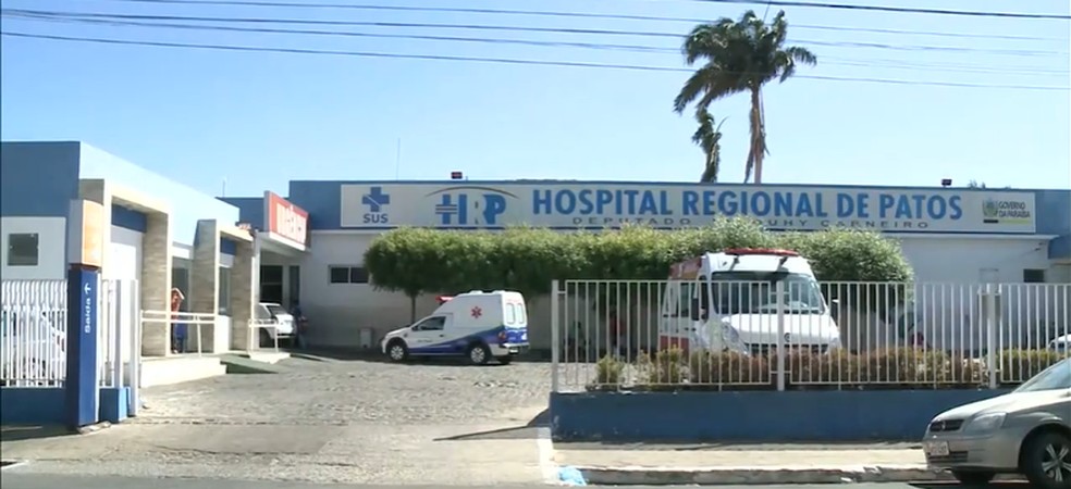 Hospital Regional de Patos, na Paraíba - Foto: TV Cabo Branco/Reprodução