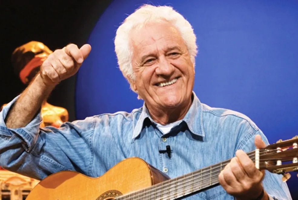 O ator, cantor, compositor e apresentador da TV Cultura, Rolando Boldrin, morto na tarde desta quarta-feira (9), aos 86 anos. �- Foto: Divulgação/TV Cultura