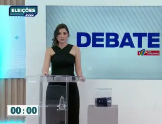 Apresentadora desmaia durante debate da TV Jornal com candidatos ao governo de PE
