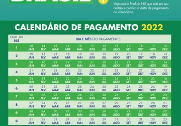 Calendário de pagamentos do Auxílio Brasil em 2022 �- Foto: Divulgação