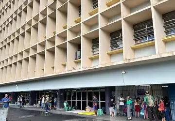 Hospital da Restauração horas após paciente matar vigilante - Foto: Danilo César/TV Globo