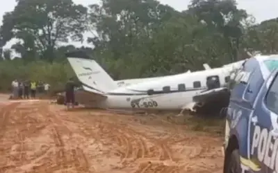 Queda de avião mata 14 pessoas no Amazonas