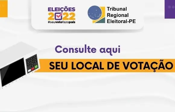 Confirma seu local de votação na eleição do próximo domingo em Itapetim e Brejinho