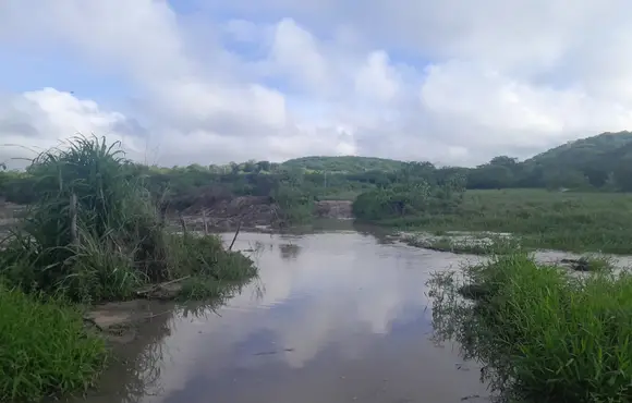 Rio da Barragem da Boa Vista já começa a passar água